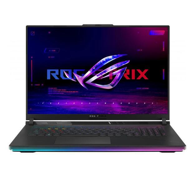 Ноутбук Asus ROG Strix Scar 18 18" (i9-14900HX, 64GB, 2TB SSD, RTX 4090, IPS) черный