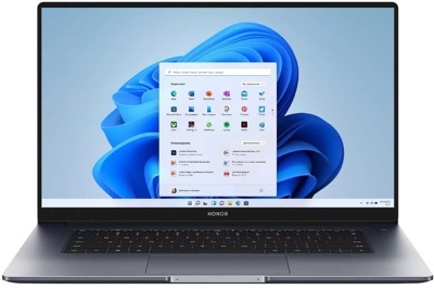 Ноутбук Honor MagicBook 15 15.6" (Ryzen 5 5500U, 8GB, 512GB SSD, IPS) серый