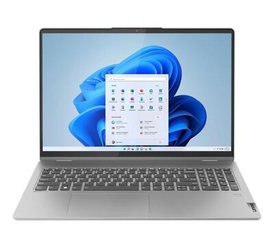 Ноутбук Lenovo IdeaPad 16" (Ryzen 7 7730U, 16GB, 1TB SSD, IPS) серый