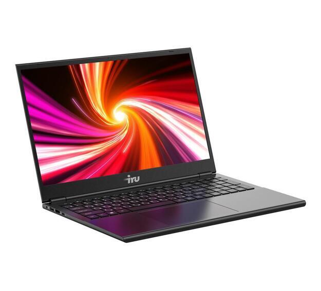 Ноутбук IRU Калибр 17.3" (i5-1135G7, 8GB, 256GB SSD, IPS) серый