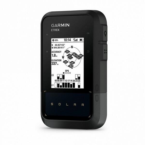 Навигатор Garmin eTrex Solar черный