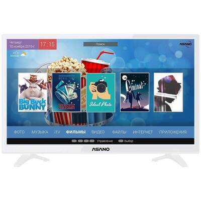 Телевизор Asano 24" 24LH7011T: 24 дюйма, HD, 60Гц