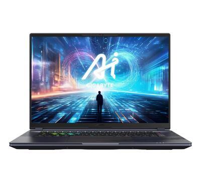 16" Ноутбук Gigabyte Aorus 16X 16ГБ/1024 ГБ (NVIDIA GeForce RTX 4070 для ноутбуков,Intel Core i7 13650HX 2.6) серый