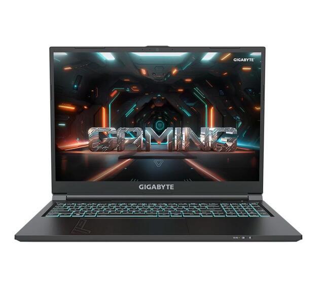 Ноутбук Gigabyte G6 16" (i7-12650H, 16GB, 512GB SSD, RTX 4060, IPS) черный