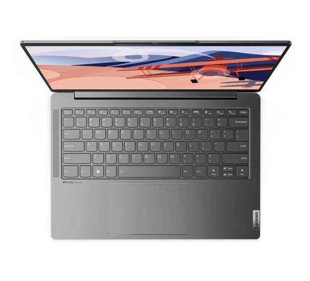 Ноутбук Lenovo Yoga 14" (i7-13700H, 16GB, 512GB SSD, OLED) серый