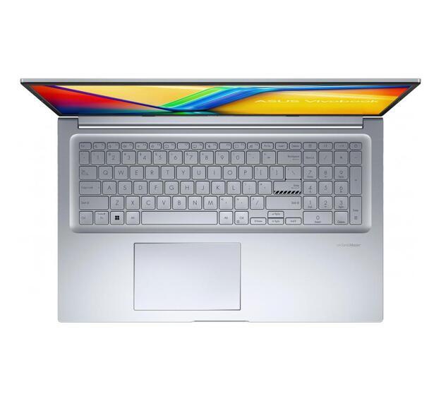 Ноутбук Asus VivoBook 17X 17.3" (Ryzen 5 7530U, 16GB, 512GB SSD, IPS) серебристый