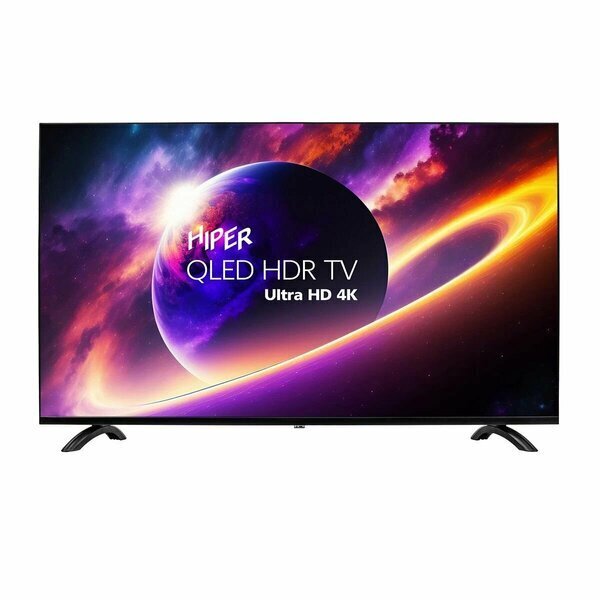 Телевизор HIPER QL43UD700AD: 43 дюйма, QLED, 4K UltraHD, Smart TV, Android TV, Wi-Fi