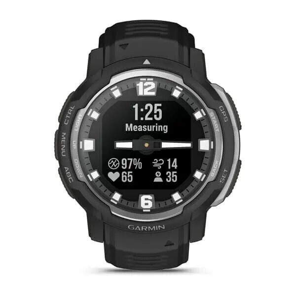 Умные часы Garmin Instinct Crossover Standard Edition 45 мм  черный