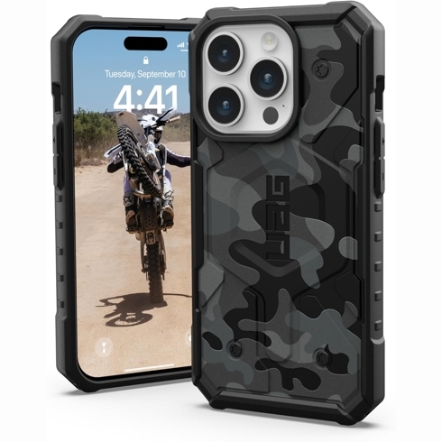 Чехол UAG Pathfinder для iPhone 15 Pro SE Midnight Camo