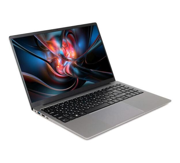 Ноутбук Hiper Office 15.6" (i5-1235U, 16GB, 512GB SSD, IPS) серый