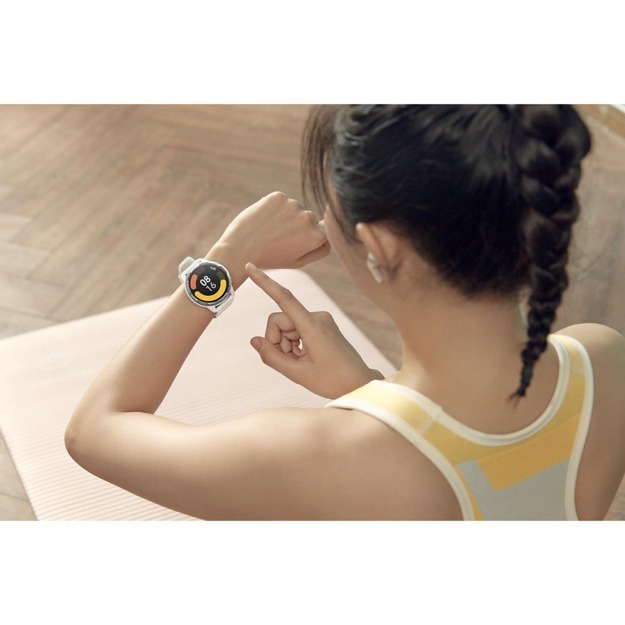 Умные часы Xiaomi Watch S1 Active GL белая луна