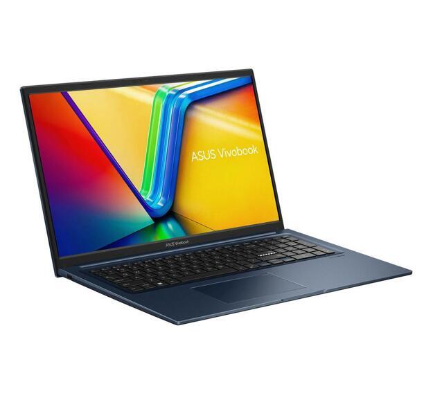 Ноутбук Asus Vivobook 17 17.3" (i3-1215U, 8GB, 512GB SSD, IPS) синий