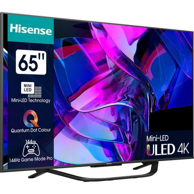 Телевизор Hisense 65U7KQ 2023: 65 дюйма, 4K, QLED, 120Гц