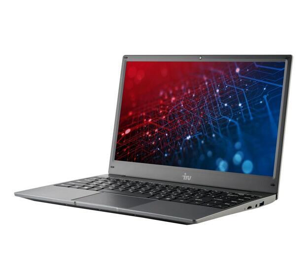 Ноутбук IRU Калибр 14.1" (i5-1135G7, 8GB, 1TB SSD, IPS) серый