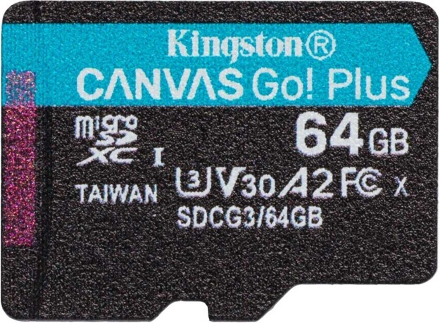 Флеш карта microSDXC 64GB Kingston SDCG3/64GBSP