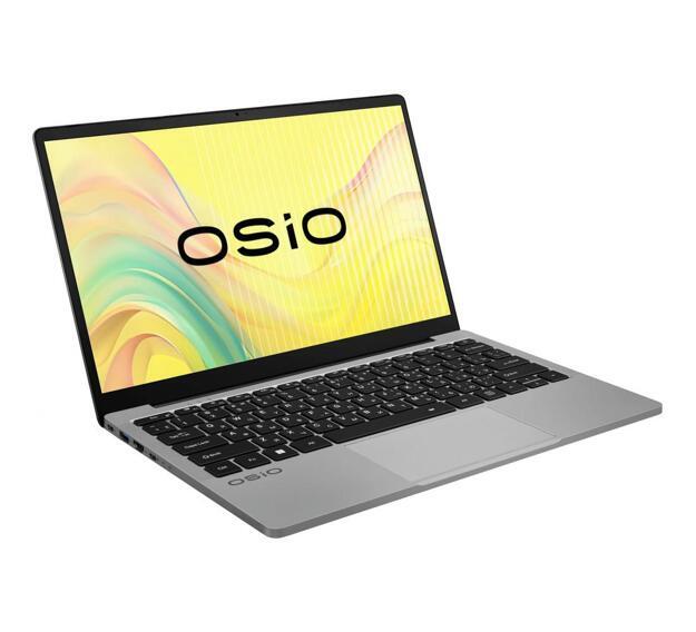 Ноутбук Osio FocusLine 14" (i3-1215U, 16GB, 512GB SSD, IPS) серый