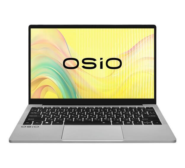 Ноутбук Osio FocusLine 14" (i3-1215U, 16GB, 512GB SSD, IPS) серый