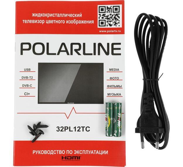 Телевизор LED PolarLine 32" 32PL12TC: 32 дюйма, HD, DVB-T2