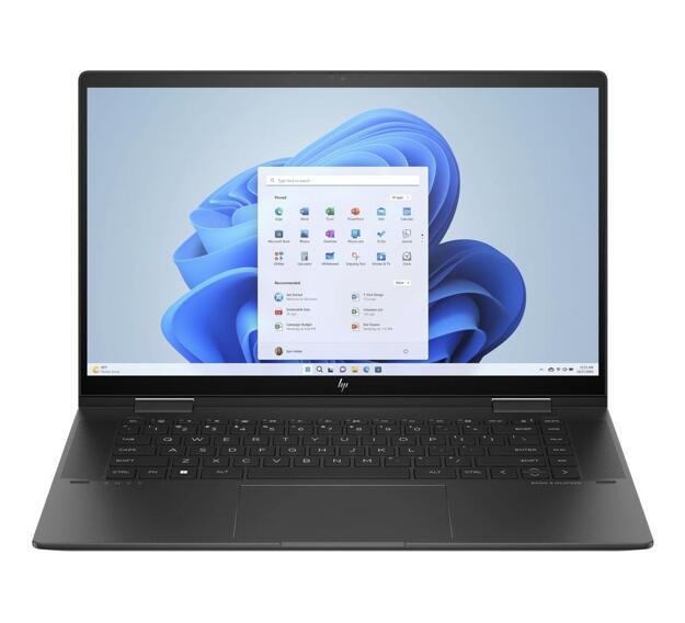 Ноутбук HP Envy x360 15 15.6" (Ryzen 5 7530U, 16GB, 1TB SSD, IPS) черный