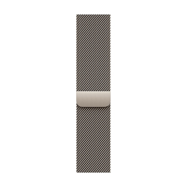 Умные часы Apple Watch Series 10 (GPS+Cellular) 46мм Natural Titanium Case/Stainless Steel Milanese Loop Natural - M/L