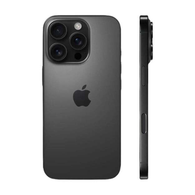 iPhone 16 Pro 128 ГБ, Чёрный титан