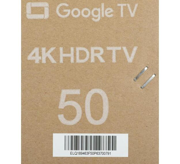 Телевизор TCL 50P637: 50 дюймов, Ultra HD, Smart TV, Wi-Fi