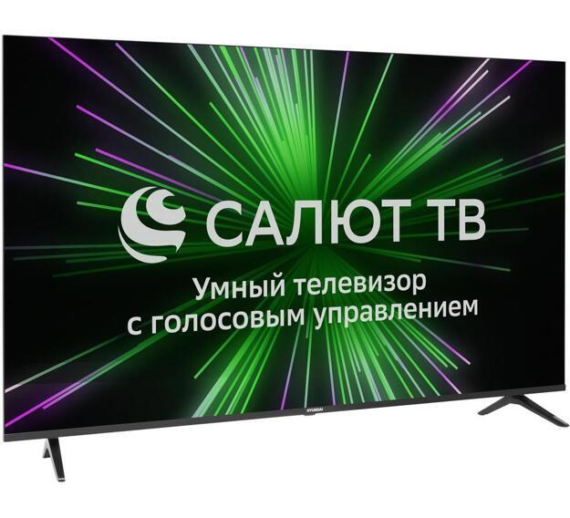 Телевизор LED Hyundai 65" H-LED65GU7001: 65 дюйма, 4K, Smart TV, DVB-T2