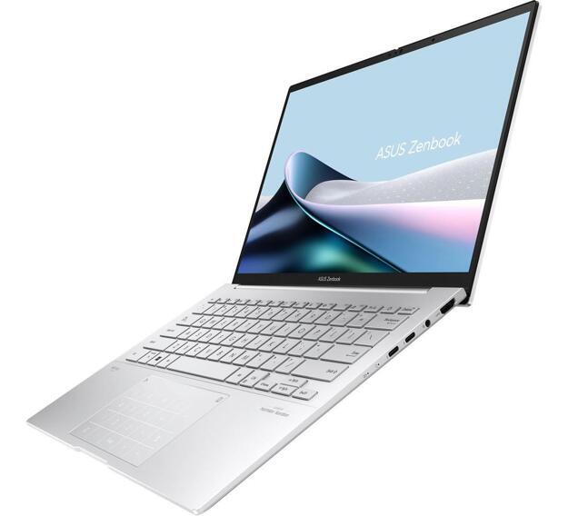 Ноутбук Asus Zenbook 14 OLED 14" (i7 155H, 16GB, 1TB SSD, OLED) серебристый