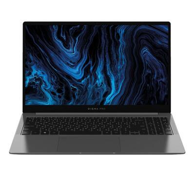 Ноутбук Digma Pro Sprint N 15.6" (Ryzen 5 5500U, 8GB, 512GB SSD, IPS) темно-серый