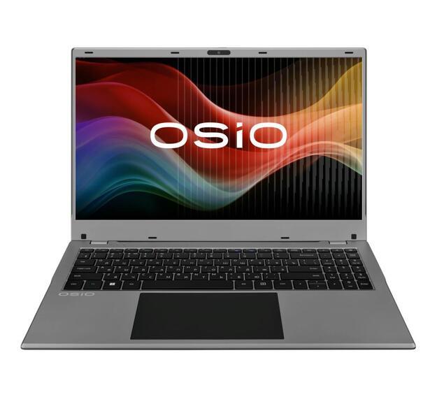 Ноутбук Osio BaseLine 15.6" (N100, 8GB, 512GB SSD, IPS) серебристый