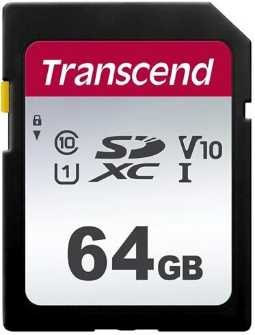 Флеш карта SDXC 64GB Transcend TS64GSDC300S