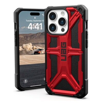 Чехол UAG Monarch для iPhone 15 Pro Crimson