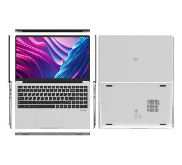 Ноутбук Digma EVE C5801 15.6" (Celeron N4020, 8GB, 256GB SSD, IPS) серебристый