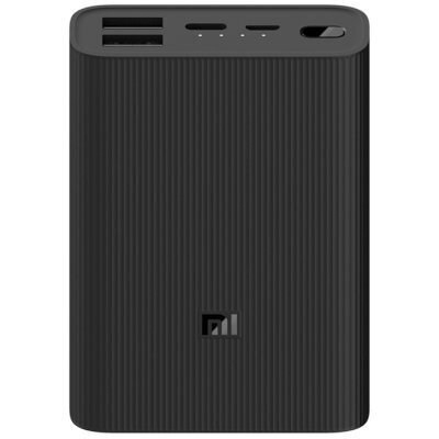 Мобильный аккумулятор Xiaomi Mi Power Bank 3 Ultra Compact черный