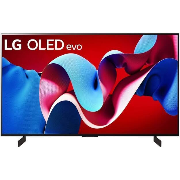 Телевизор LG 42" OLED42C4RLA: 42 дюйма, 4K, OLED, 120Гц