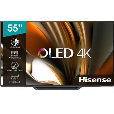 Телевизор Hisense OLED 55A85H 2022: 55 дюйма, 4K, OLED, 120Гц