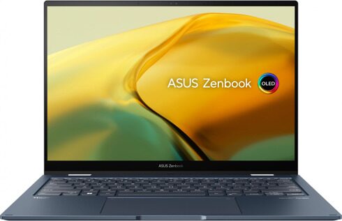 Ноутбук Asus ZenBook 14 Flip OLED UP3404VA-KN026W синий