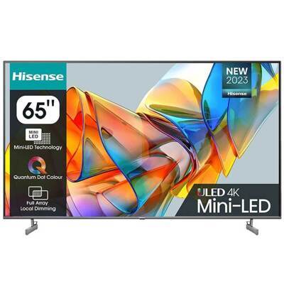 Телевизор Hisense 65U6KQ 2023: 65 дюйма, 4K, QLED, 120Гц