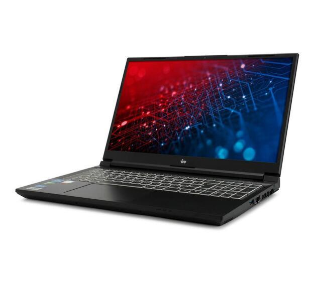 Ноутбук IRU Калибр 15.6" (i5-12500H, 16GB, 512GB SSD, GTX 1650, IPS) черный