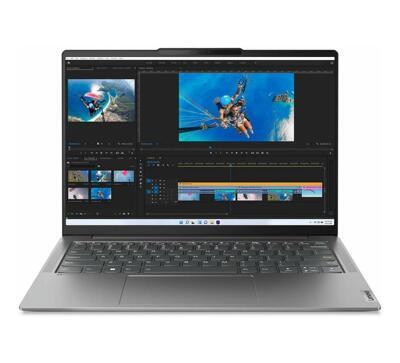 Ноутбук Lenovo Yoga 14" (Ryzen 5 7540U, 16GB, 512GB SSD, IPS) серый