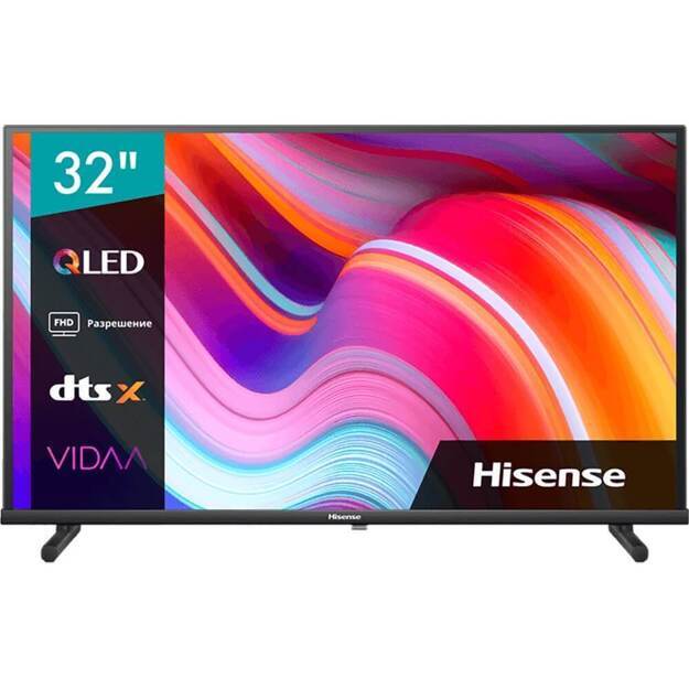 Телевизор Hisense 32" 32A5KQ: 32 дюйма, FHD, QLED, 120Гц