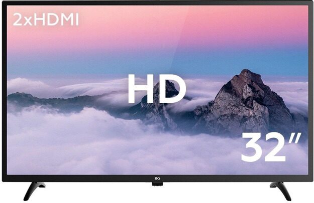 Телевизор BQ 32" 3209B: 32 дюйма, HD, DVB-T2