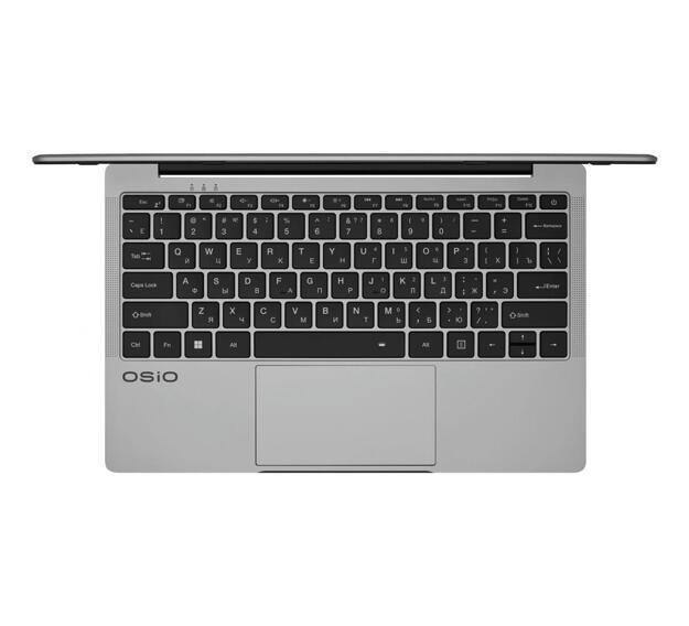 Ноутбук Osio FocusLine 14" (i3-1215U, 16GB, 512GB SSD, IPS) серый