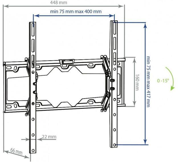 Кронштейн для телевизора Kromax ELEMENT-4