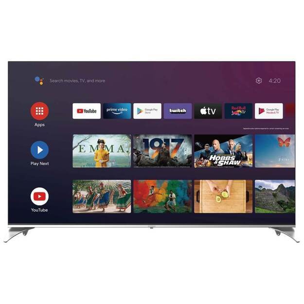 Телевизор Hyundai 55" H-LED55QBU7500: 55 дюйма, 4K, QLED, 120Гц