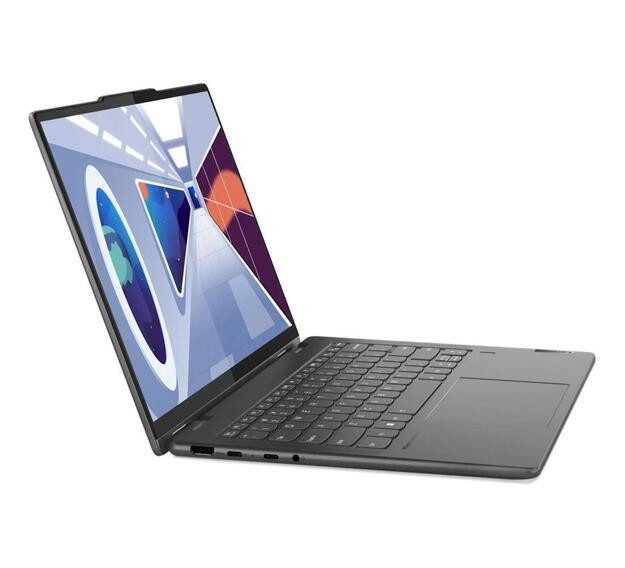 Ноутбук Lenovo Yoga 14" (Ryzen 7 7735U, 16GB, 1TB SSD, OLED) серый