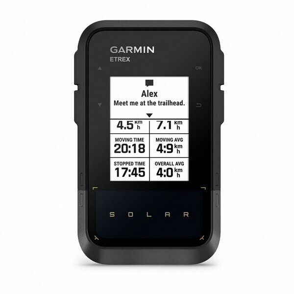 Навигатор Garmin eTrex Solar черный