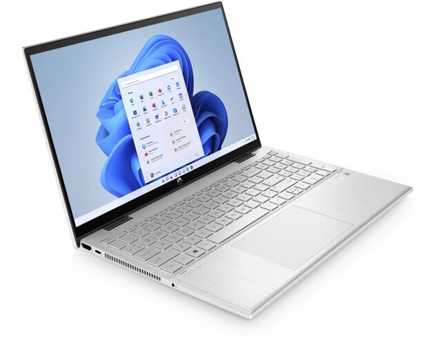 Ноутбук HP Pavilion x360 15-er1014ci серебристый