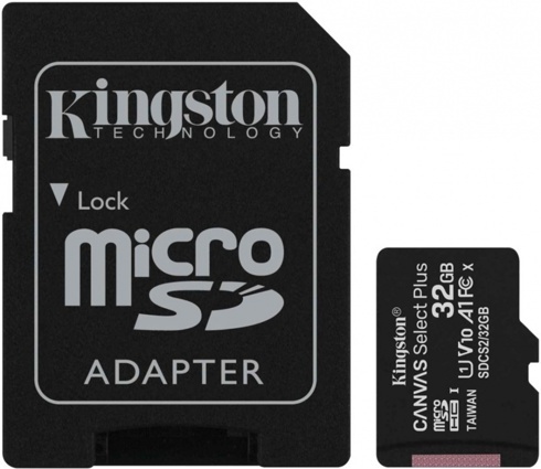 Флеш карта microSDHC 32GB Kingston SDCS2/32GB