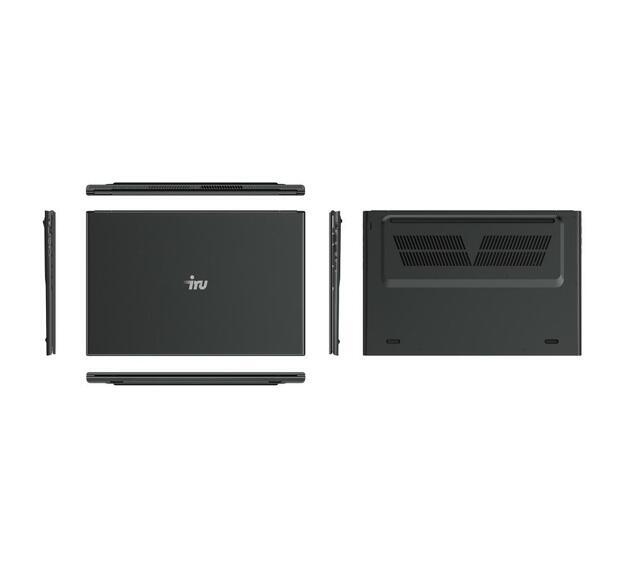 Ноутбук IRU Калибр 17.3" (i5-1135G7, 16GB, 512GB SSD, IPS) серый